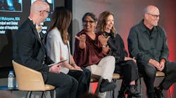 Upali Nanda on IIDA Collective Design panel during NeoCon 2024 Upali Nanda on IIDA Collective Design panel during NeoCon 2024