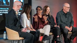 Upali Nanda on IIDA Collective Design panel during NeoCon 2024 Upali Nanda on IIDA Collective Design panel during NeoCon 2024