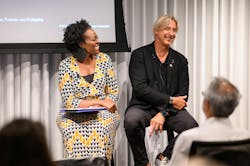 Jon Otis speaks during a 2019 panel held by IIDA and KI in New York City. Jon Otis speaks during a 2019 panel held by IIDA and KI in New York City.