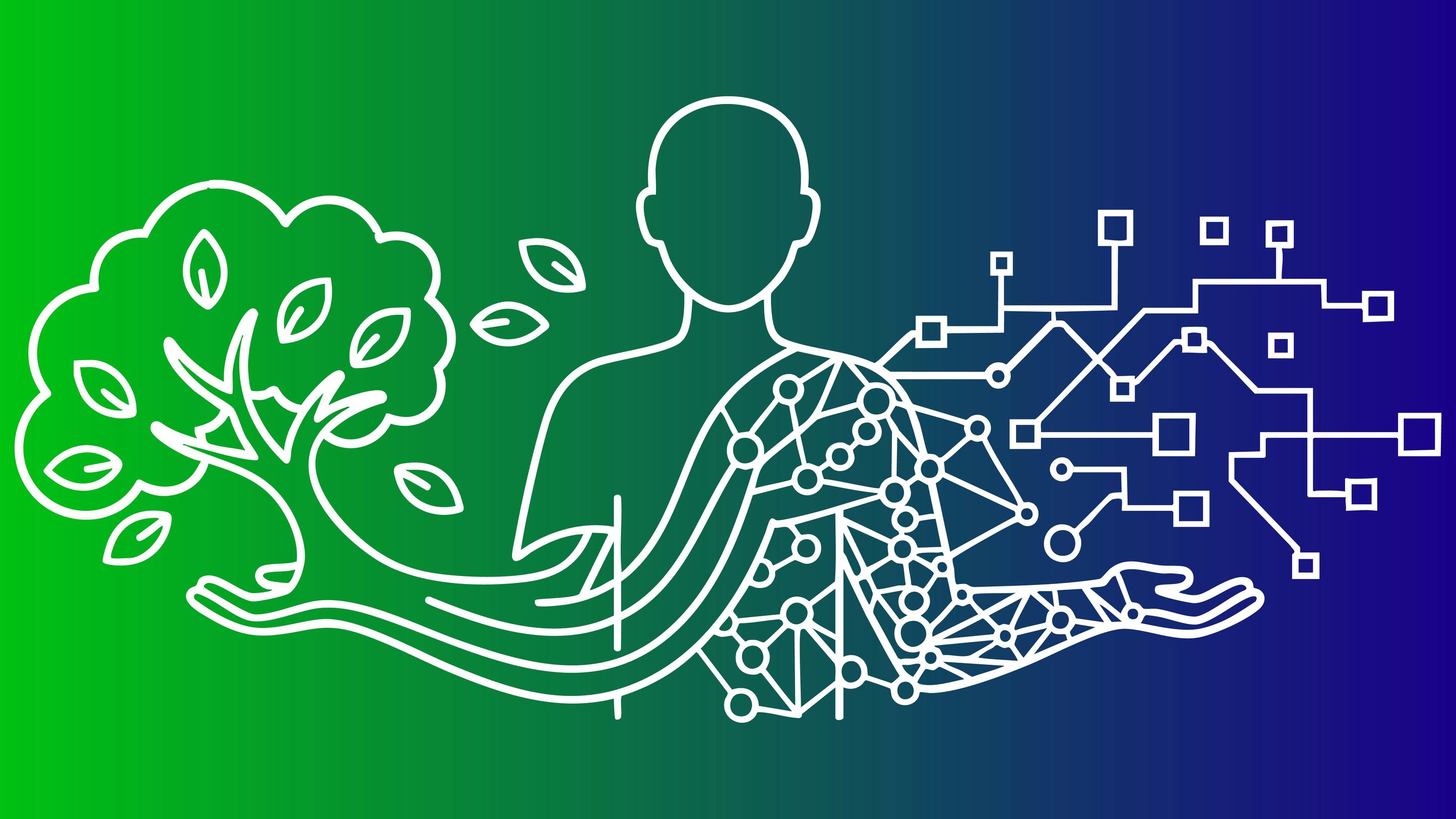 Connection-creativity-wellbeing concept