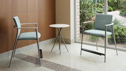 Integra's Odyssey Collection includes chair and table options. Integra's Odyssey Collection includes chair and table options.