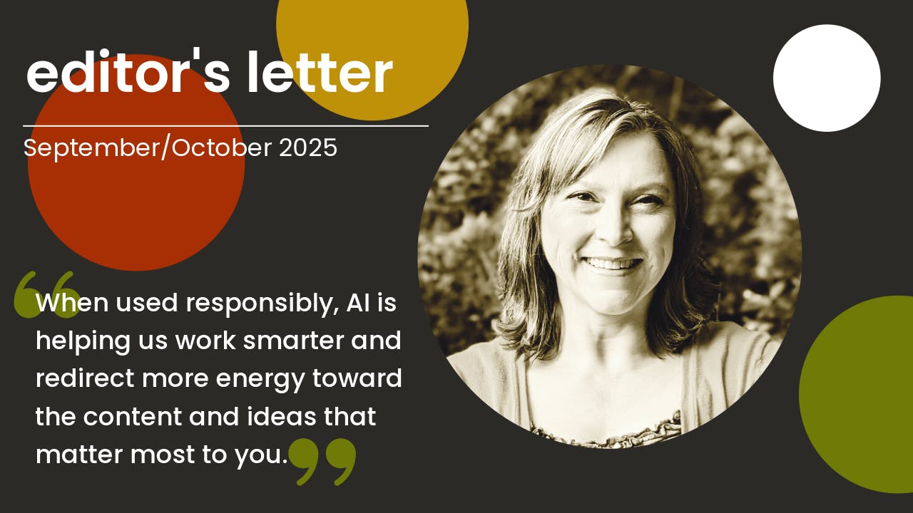 i+s Editor-in-Chief Carrie Meadows