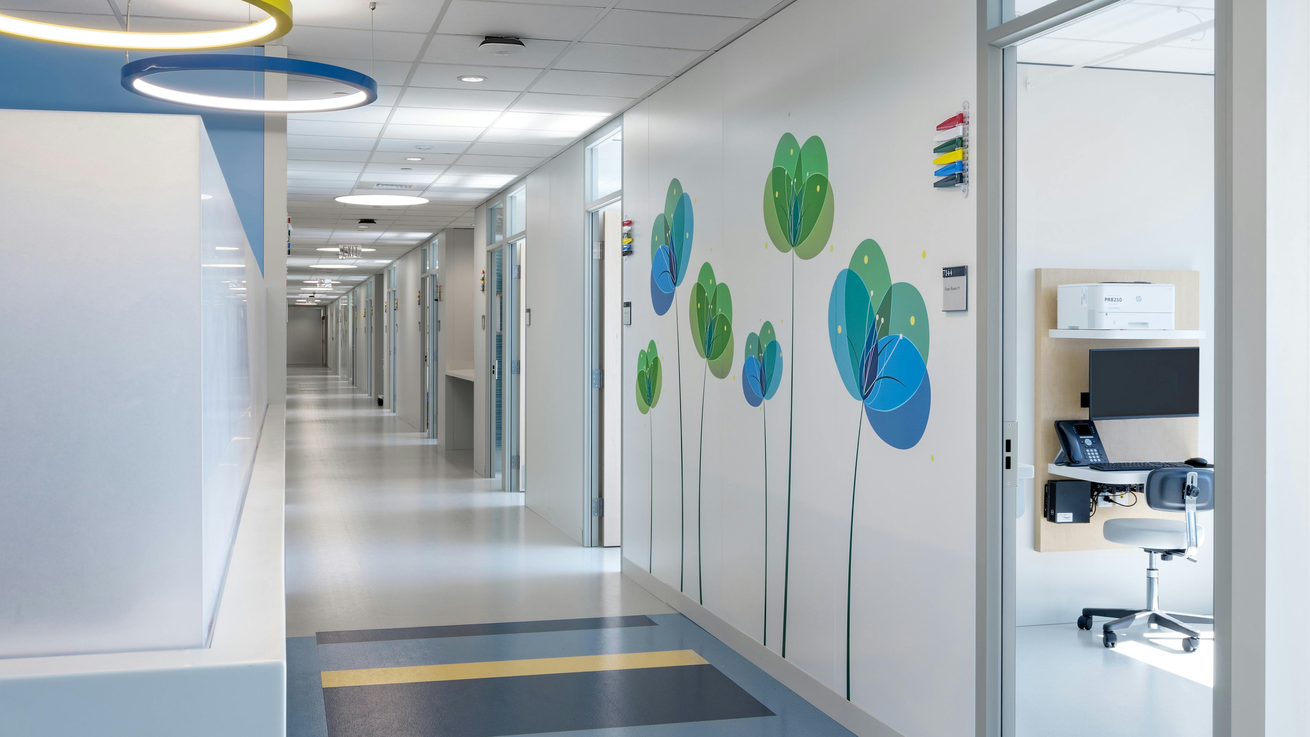 KI's Evoke architectural wall installed at Boston Medical Center