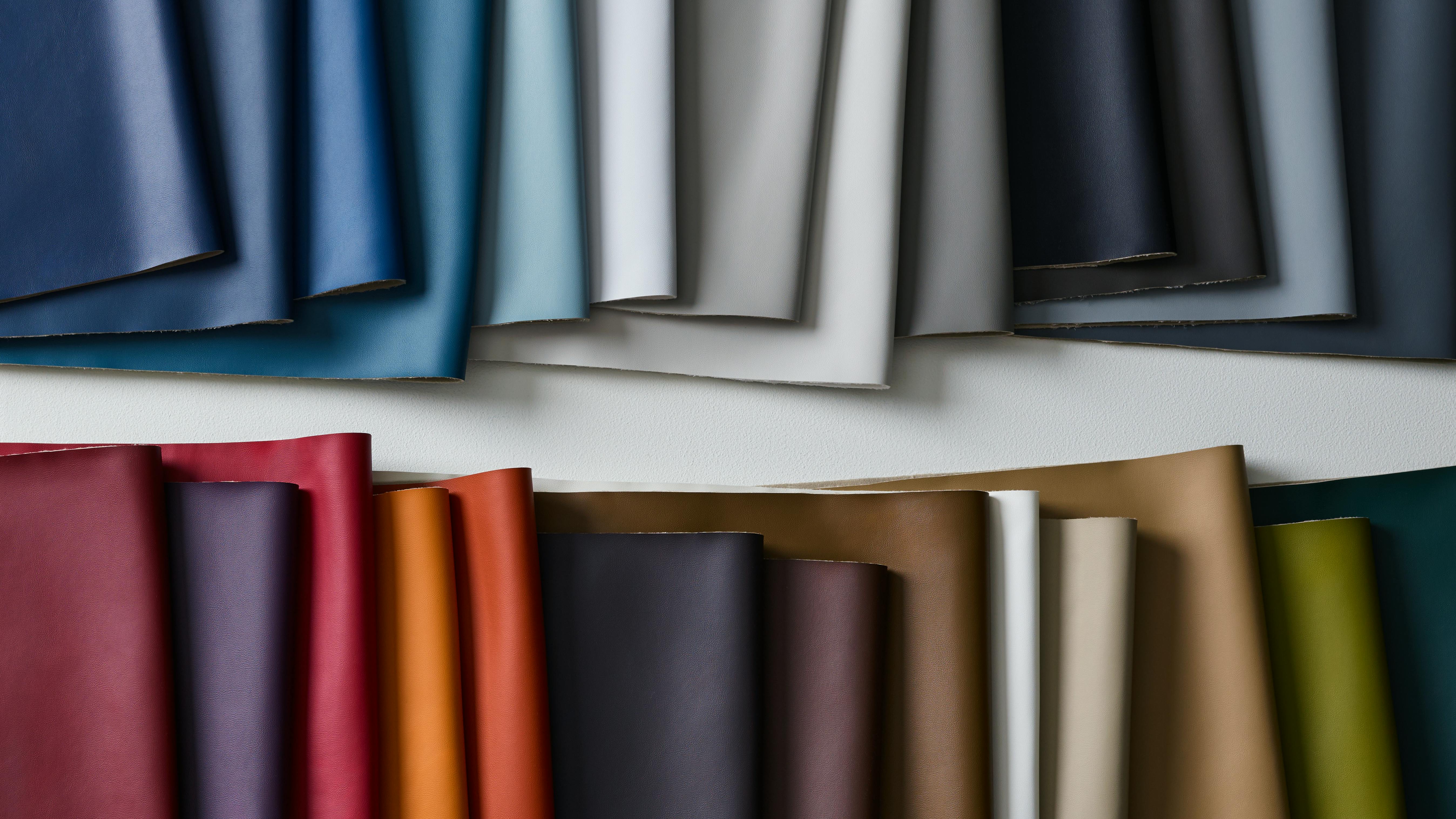 Carnegie's Verona high-performance coated upholstery is available in 26 neutral and earthy tones.