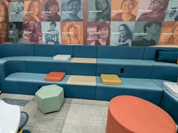 KI EdSpaces exhibit wall features various learner personas to help designers and faculty determine the best layouts and furnishings to support students. KI EdSpaces exhibit wall features various learner personas to help designers and faculty determine the best layouts and furnishings to support students.