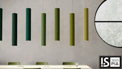 Stalik is a cylindrical pendant acoustic light inspired by natural forms. Stalik is a cylindrical pendant acoustic light inspired by natural forms.