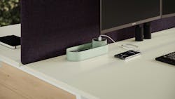 The bFRIENDS Power Module is crafted from 3D-printed recycled food packaging. The bFRIENDS Power Module is crafted from 3D-printed recycled food packaging.