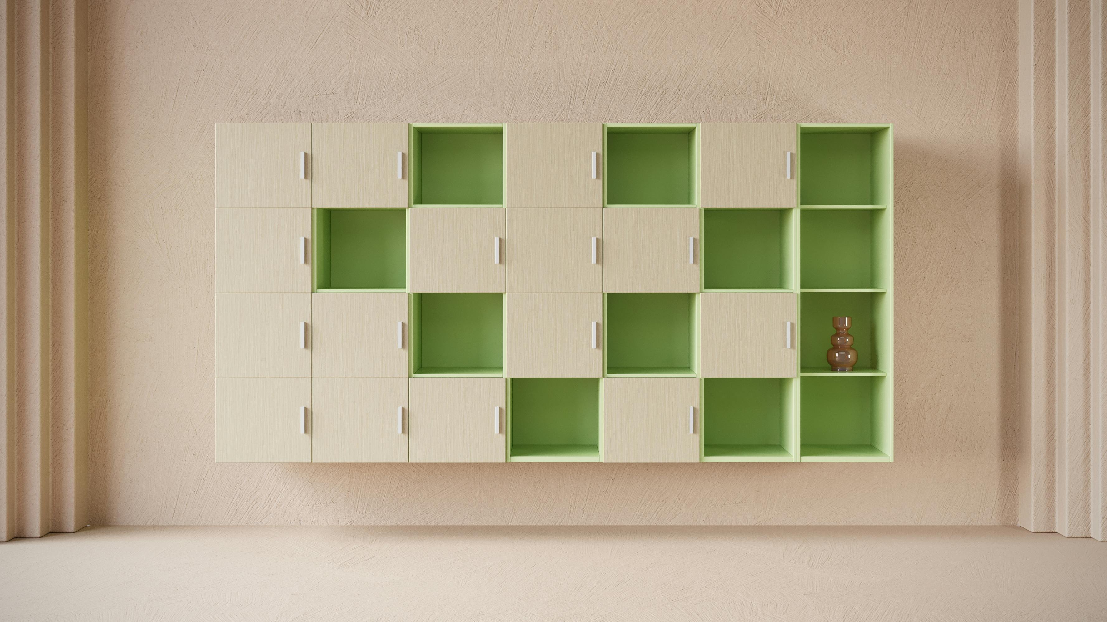 Harris lockers offer visual cohesion across freestanding or wall-mounted configurations.