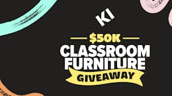 KI Classroom Furniture Giveaway winners logo. KI Classroom Furniture Giveaway winners logo.
