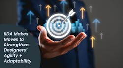 Hand with strategy, target, and upward arrow icons indicating business plan Hand with strategy, target, and upward arrow icons indicating business plan