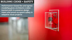 Wall-mounted fire alarm encased in plexiglass with blurred background. Wall-mounted fire alarm encased in plexiglass with blurred background.