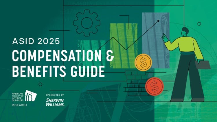 ASID 2025 Compensation & Benefits Guide cover image.