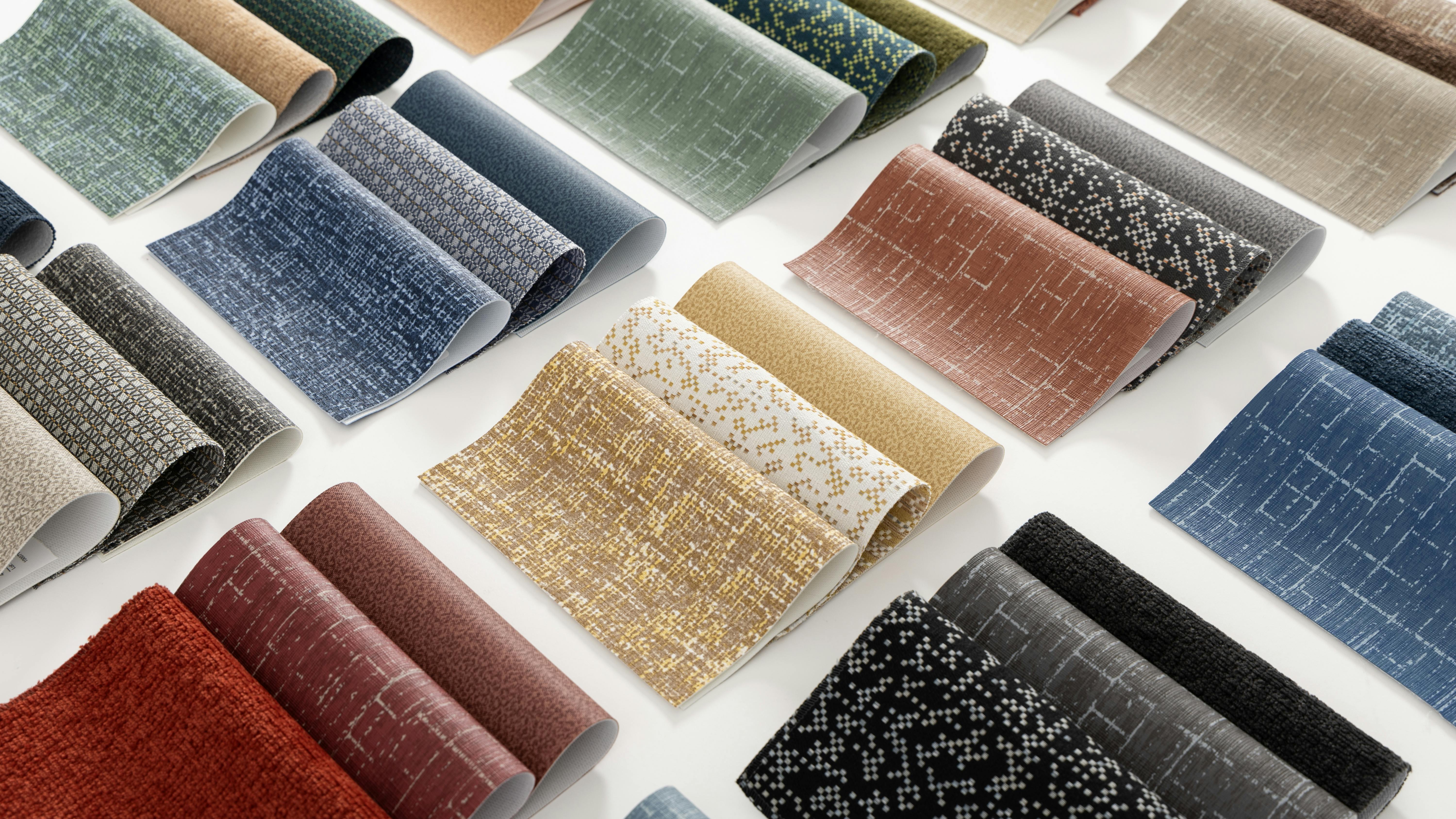 The Velocity Collection delivers six high-performance upholstery patterns.