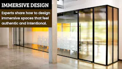 3form clear and amber textured glass panels of varying textures and opacity levels provide a modern look to conference room enclosure with black steel framing. 3form clear and amber textured glass panels of varying textures and opacity levels provide a modern look to conference room enclosure with black steel framing.