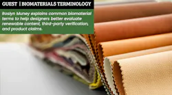 A close-up of various interior faux leathers folded on a work surface A close-up of various interior faux leathers folded on a work surface