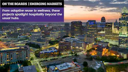 Cincinnati city skyline at sunset Cincinnati city skyline at sunset