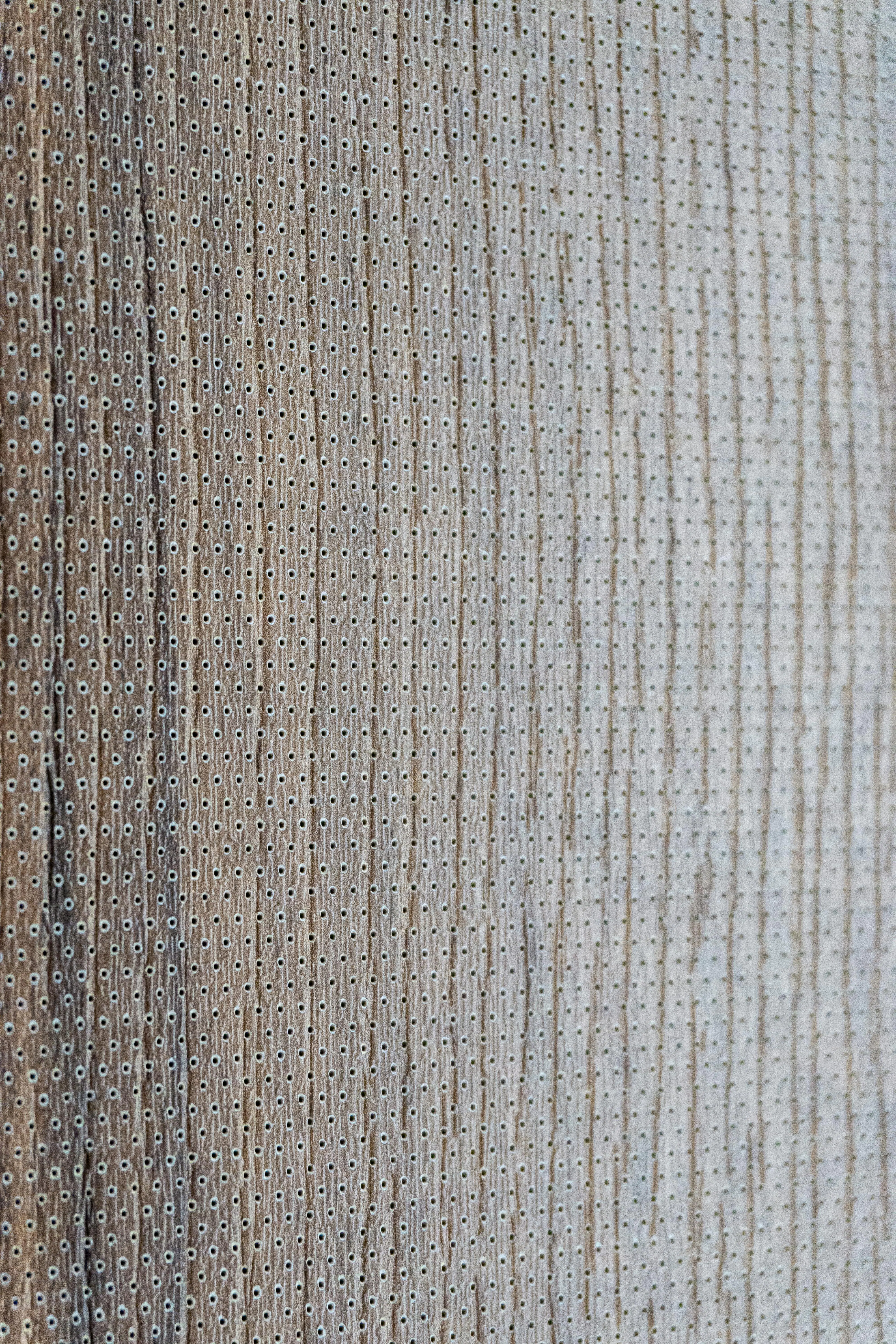 Fantoni Nanofor acoustic panels are high-performance, sound-absorbent MDF panels designed for walls and ceilings. The almost invisible laser-cut, 0.5-mm holes manage sound and offer aesthetic continuity.