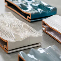 `3DP Ceramic Tiles uses 3D-printed clay extrusion to create ceramic surfaces. `3DP Ceramic Tiles uses 3D-printed clay extrusion to create ceramic surfaces.
