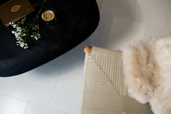 The Shoreline Flooring Collection transforms domestically sourced oyster shell byproducts into a high-performance, low-impact flooring surface. The Shoreline Flooring Collection transforms domestically sourced oyster shell byproducts into a high-performance, low-impact flooring surface.