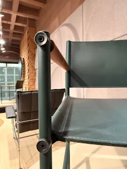 Scandinavian Spaces Able chair hardware close-up Scandinavian Spaces Able chair hardware close-up