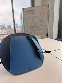 Tactile ridges under HON’s Scribble chair provide a sensory detail for neurodivergent students in classroom settings. Tactile ridges under HON’s Scribble chair provide a sensory detail for neurodivergent students in classroom settings.