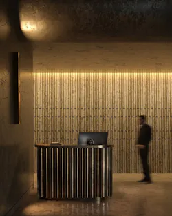 Acoustic panels moving beyond functional sound dampening to deliver immersive storytelling in interiors. Acoustic panels moving beyond functional sound dampening to deliver immersive storytelling in interiors.