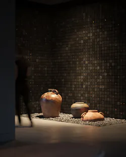 The ALMA collection of wall panels from WVH feature visual and material references to designer Alfonso Verduzco’s Mexican heritage. The ALMA collection of wall panels from WVH feature visual and material references to designer Alfonso Verduzco’s Mexican heritage.
