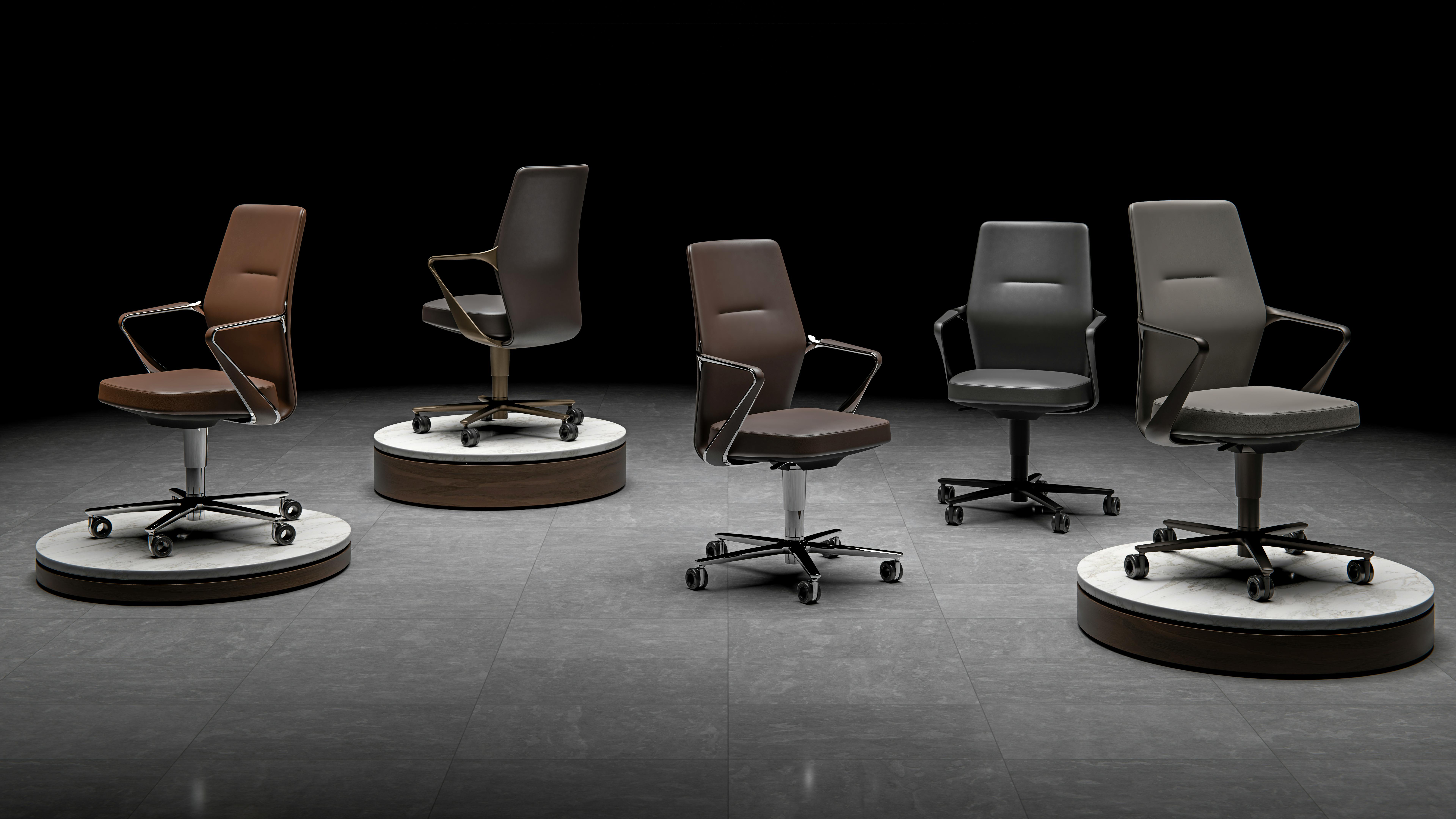 The FERRA conference chair is rooted in comfort and ageless appeal.