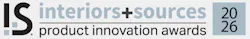interiors+sources Product innovation Awards 2026 logo