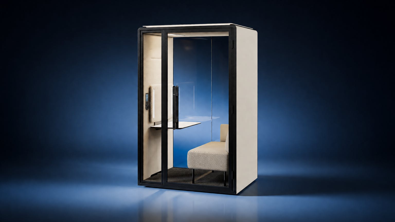 Space Gen 2 pod offers an upgrade to solitary and collaborative work pods.