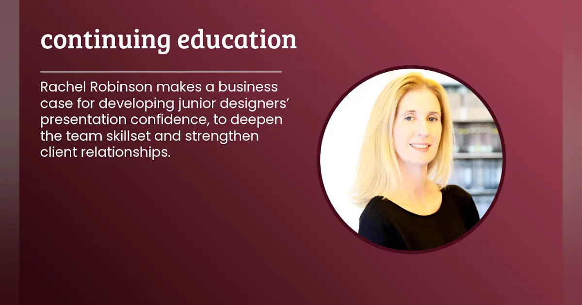 Why Presentation Training Strengthens Design Firms