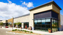 Newly construction mixed-use commercial center ready for leasing