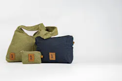 Nassimi materials were transformed into New Hope Girls' hobos, cosmetic pouches, and card pouches.