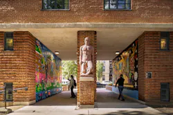 Created in collaboration with residents, colorful murals depicting luminaries of Black history link cultural identity to place at Harlem River Houses.
