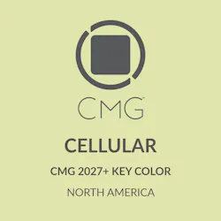 Cellular CMG 2027+ Key Color North America - a muted yellow-green