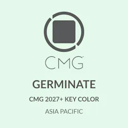 Germinate - CMG 2027+ Key Color Asia Pacific - a pale mint green