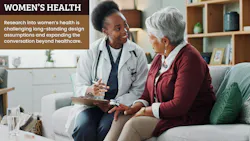 Black female doctor and senior female patient consult in a comfortable office