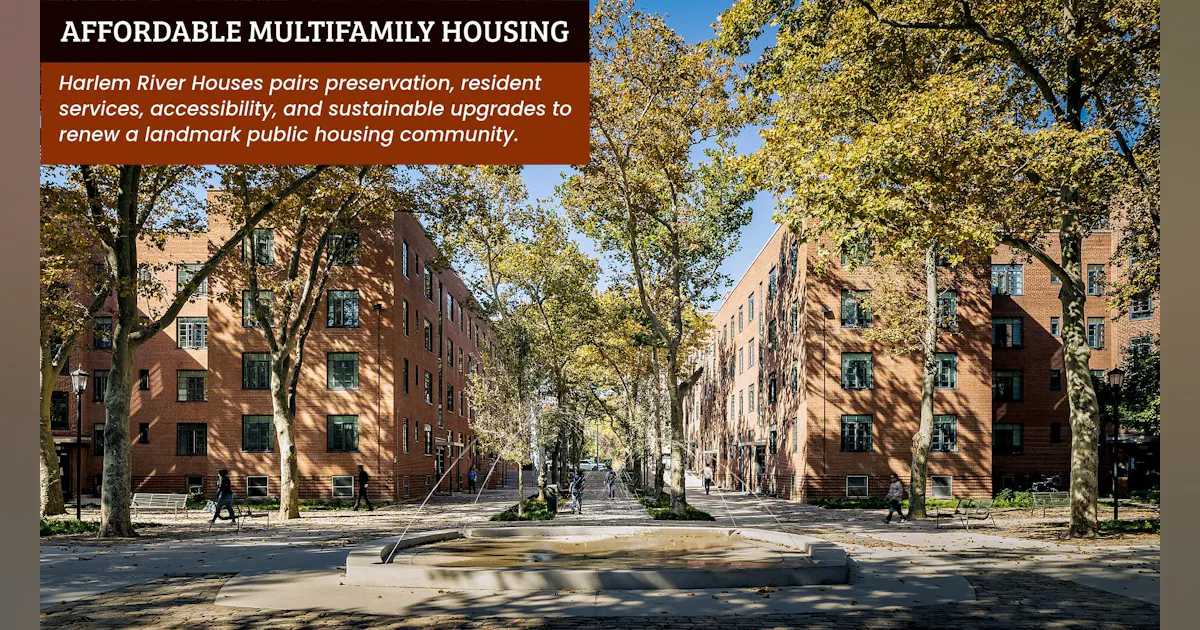 Harlem River Houses Connects Preservation With Resident Well-Being | I ...